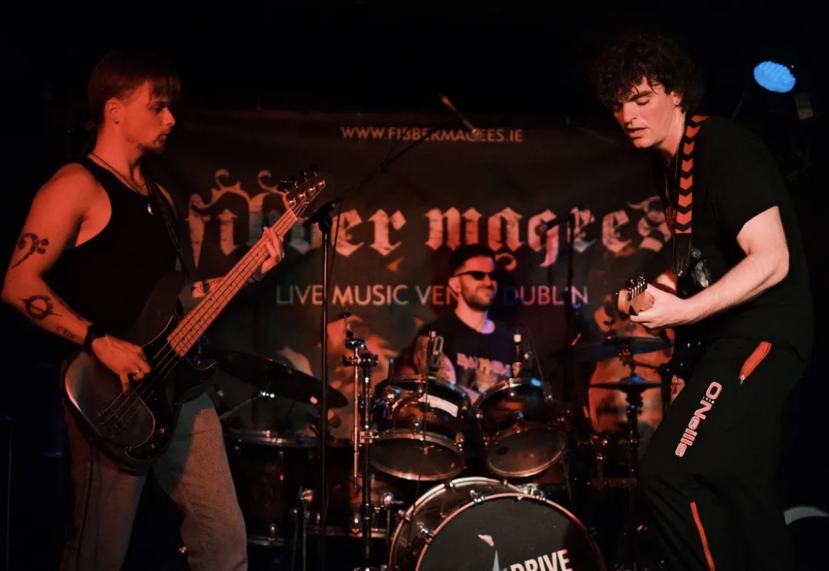 The Gall on stage